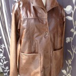 Women’s Distressed Leather Jacket