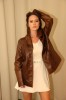 womens distressed leather jacket